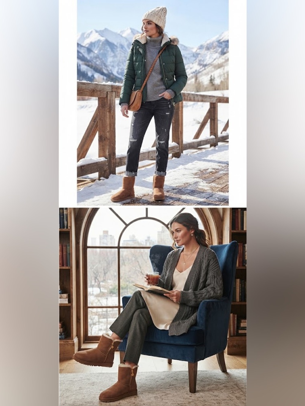 Authentic UGG Tan Sheepskin Boots